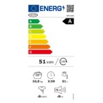 JURO PRO WM10WA Πλυντήριο Ρούχων 10kg 1400 Στροφών με BLDC Inverter & Ατμό
