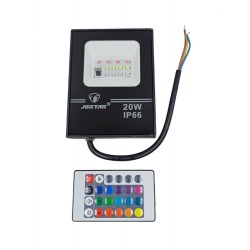 LED Προβολέας 20W RGB 220V 