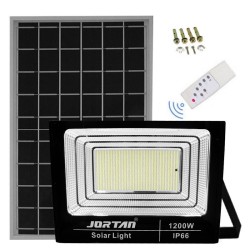 JORTAN Ηλιακός προβολέας 1200W με τηλεχειρισμό JT-BJ1200W-TZ
