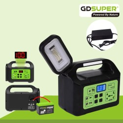 GDSUPER Σύστημα φωτισμού & μπαταρία 150W 220V GD-1225