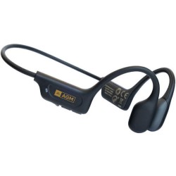 AGM Motion Buds 1 – Ασύρματα Ακουστικά Open Ear Bluetooth 5.2, IP68, USB Type-C, Μαύρο