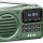 Akai APR-300 Πράσινο μίνι φορητό ρετρό ραδιόφωνο FM/AM, Bluetooth, USB, microSD