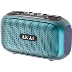 Akai APR-700 φορητό ραδιόφωνο FM/AM, REC, Bluetooth 5.3, RGB LED, 1800mAh