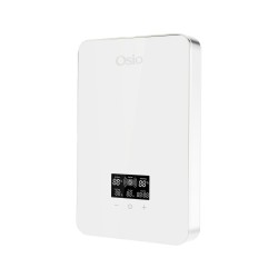 Osio OHF-2880W Ηλεκτρικός Ταχυθερμαντήρας Τοίχου για Μπάνιο Λευκός 8,5kW με Ψηφιακή Οθόνη