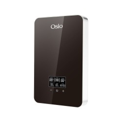 Osio OHF-2890B Ηλεκτρικός Ταχυθερμαντήρας Τοίχου Μπάνιου Μαύρος 8,5 kW με Ψηφιακή Οθόνη