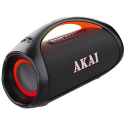 Αkai Wavestormer Φορητό αδιάβροχο ηχείο Bluetooth 110W RMS, AUX-IN, USB με LED, IPX6