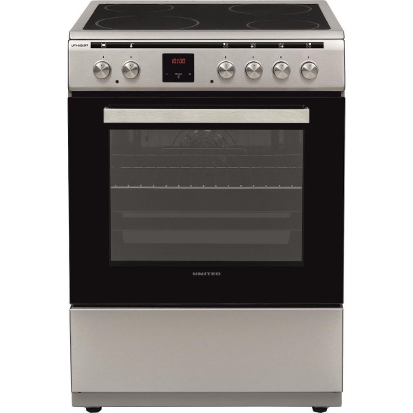 United UFV-68289TP Ηλεκτρική Κουζίνα Κεραμική Inox United UFV-68289TP Ηλεκτρική Κουζίνα Κεραμική Inox