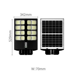 JORTAN Αδιάβροχος ηλιακός προβολέας 1600W με ανιχνευτή κίνησης & τηλεχειριστήριο JT-FLLRT-1600W