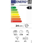 Beko B7 WFU 69418 WB Πλυντήριο Ρούχων με Λειτουργία Ατμού 9kg, 1400 στροφες, Α, inverter μοτέρ 
