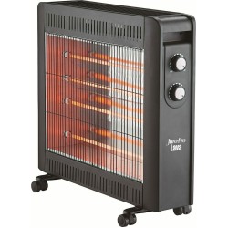 Juro Pro Lava Θερμάστρα Χαλαζία Μαύρη 2200W