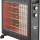 Juro Pro Lava Θερμάστρα Χαλαζία Μαύρη 2200W