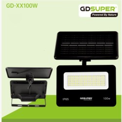 GDSUPER Ηλιακός προβολέας 100W IP65 GD-XX100W