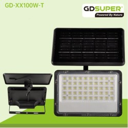 GDSUPER Ηλιακός προβολέας 100W IP65 GD-XX100W-T