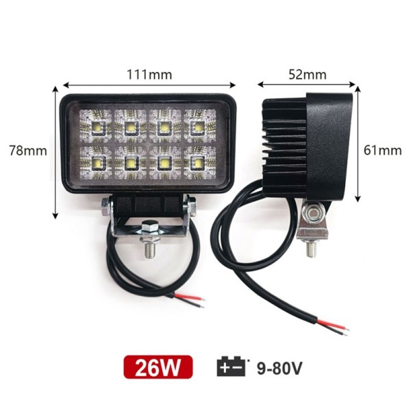 RCHANG LED Προβολέας εργασίας 26W W18437-12