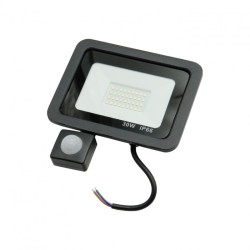 LED προβολέας 220V 30W 16x12cm με φωτοκύτταρο
