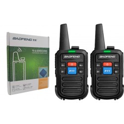 BAOFENG mini ασύρματος πομποδέκτης σετ 2τμχ BF-C50