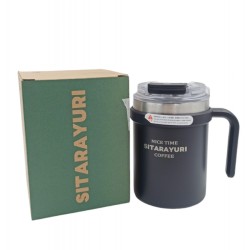 Ανοξείδωτο θερμός μαύρο 500ml 