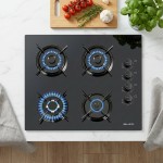 SILIFO SF6107 Εστία Υγραερίου 60cm Μαύρη SILIFO SF6107 Εστία Υγραερίου 60cm Μαύρη