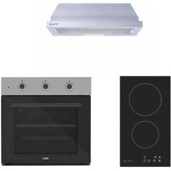 Σετ SILIFO SF6008 & SF6801 & SF6720ASI Φούρνος Υγραερίου, Εστία & Απορροφητήρας 113127
