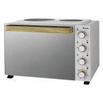 Bronxi BX-5033 Κουζινάκι με Κεραμικές εστίες και Φούρνο 50 λίτρα με Λειτουργία Αέρα