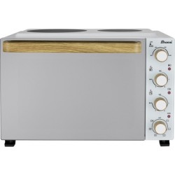 Bronxi BX-5033 Κουζινάκι με Κεραμικές εστίες και Φούρνο 50 λίτρα με Λειτουργία Αέρα