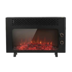 Επιδαπέδιο ηλεκτρικό τζάκι θερμάστρα 80x44 2000w 