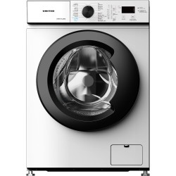 United UWM-8122BS Πλυντήριο Ρούχων 8kg, 1200 στροφές