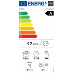 United UWM-8122BS Πλυντήριο Ρούχων 8kg, 1200 στροφές United UWM-8122BS Πλυντήριο Ρούχων 8kg, 1200 στροφές