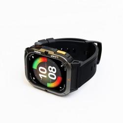 AGM Legion 3 – Rugged Smartwatch AMOLED 1.95” με 5ATM/IP68 (50m), Bluetooth Κλήσεις & Φακό LED (500m