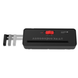 Olympia PS 36 Pro (2721) – Καταστροφέας Εγγράφων για 6 Φύλλα με Κάδο 8,1L, Μαύρος