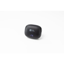 AGM Open Buds 1 – Open-Ear Ακουστικά Bluetooth 5.4 με ANC & LED Display, IPX4, Μαύρο