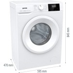 Gorenje WNGPI71SBS Πλυντήριο Ρούχων 7 kg 1200 στρ Gorenje WNGPI71SBS Πλυντήριο Ρούχων 7 kg 1200 στρ