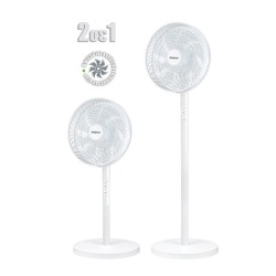 Ανεμιστήρας Ορθοστάτης PRSF-80604 Primo 16'' 40εκ. Λευκό 2 ΣΕ 1