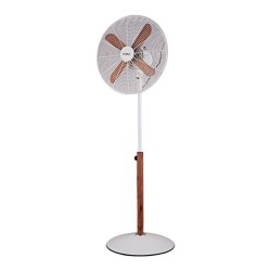 Ανεμιστήρας Ορθοστάτης PRSF-80620 Primo 16'' 40εκ. Λευκός - Ξύλο