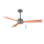Ανεμιστήρας Οροφής 52'' 132CM PRCF-80619 Primo Γκρι-Καφέ 3Φτερά Με Τηλεχειριστήριο