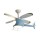 Ανεμιστήρας Οροφής Helicopter PRCF-80678 Primo Kids Series DC 98εκ. Με Τηλεχειριστήριο LED 4Φτερά Μπλέ