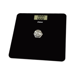 Ζυγαριά Σώματος Kinetic PRBS-40467 Primo 180Kg Υάλινη Μαύρη