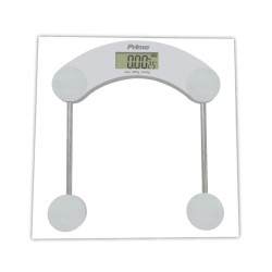 Ζυγαριά Σώματος PRBS-40455 Primo 180Kg Υάλινη Γκρι