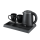 Ξενοδοχειακό σετ καλωσορίσματος PRWT-50050 Primo 1.0L 1300W με Ανοξείδωτο Cool touch Μαύρο βραστήρα