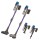 Σκούπα επαναφορτιζόμενη PRVC-40507 Primo Apollo Aqua Flex 3σε1 29.6V BLDC μοτέρ Γκρι-Μωβ