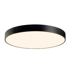 ACA ΟΡΟΦΗΣ Φ/Σ LED 100W 9500LM CCT ΜΑΥΡΟ ΜΕΤ/ΚΟ D100XH10CM OPTIMUS