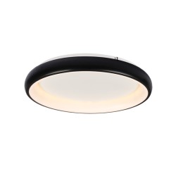 ACA ΟΡΟΦΗΣ Φ/Σ LED 36W CCT 3470LM ΜΑΥΡΟ ΜΕΤΑΛΛΙΚΟ D41XH8,5CM DIANA