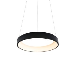 ACA ΚΡΕΜΑΣΤΟ Φ/Σ LED 73W CCT 5450LM ΜΑΥΡΟ ΜΕΤΑΛΛΙΚΟ D78XH120CM APOLLO