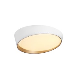 ACA Φ/Σ ΟΡΟΦΗΣ LED 32W 2500LM CCT IP20  ΛΕΥΚΟ ΜΕΤΑΛΛΙΚΟ + ΑΚΡΥΛΙΚΟ FEEDO
