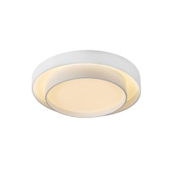 ACA Φ/Σ ΟΡΟΦΗΣ LED 32W 2500LM CCT IP20 ΛΕΥΚΟ ΜΕΤΑΛΛΙΚΟ + ΑΚΡΥΛΙΚΟ FEEDO