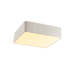 ACA ΟΡΟΦΗΣ Φ/Σ LED 40W 4000LM CCT ΛΕΥΚΟ ΜΕΤ/ΚΟ 48X48XH13CM EMERY
