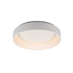 ACA ΟΡΟΦΗΣ Φ/Σ LED 48W CCT 5350LM ΛΕΥΚΟ ΜΕΤΑΛΛΙΚΟ D60XH14CM APOLLO