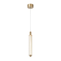 ACA MYSTIQUE-ΦΩΤΙΣΤΙΚΟ ΚΡΕΜΑΣΤΟ ΧΡΥΣΟ ΑΛΟΥΜΙΝΙΟΥ LED SMD 11W CCT 660LM IP20 45X45X1500MM