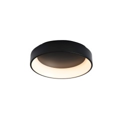 ACA ΟΡΟΦΗΣ Φ/Σ LED 36W CCT 3670LM ΜΑΥΡΟ ΜΕΤΑΛΛΙΚΟ D45XH14CM APOLLO