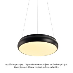 ACA ΚΡΕΜΑΣΤΟ Φ/Σ LED 32W 2560LM 3000K ΜΑΥΡΟ ΜΕΤ/ΚΟ D40XH140CM KALLISTA